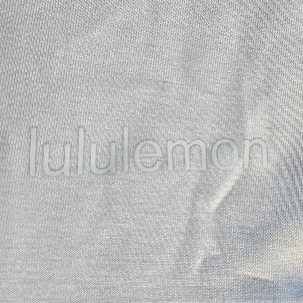 Lululemon Softstreme Perfectly Oversized Cropped Crew - 0 Bone/White Opal